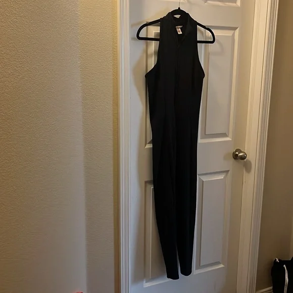 Victoria's Secret Jumpsuit Pink active Base Layer Black Sz S Victoria’s Secret - Picture 4 of 4